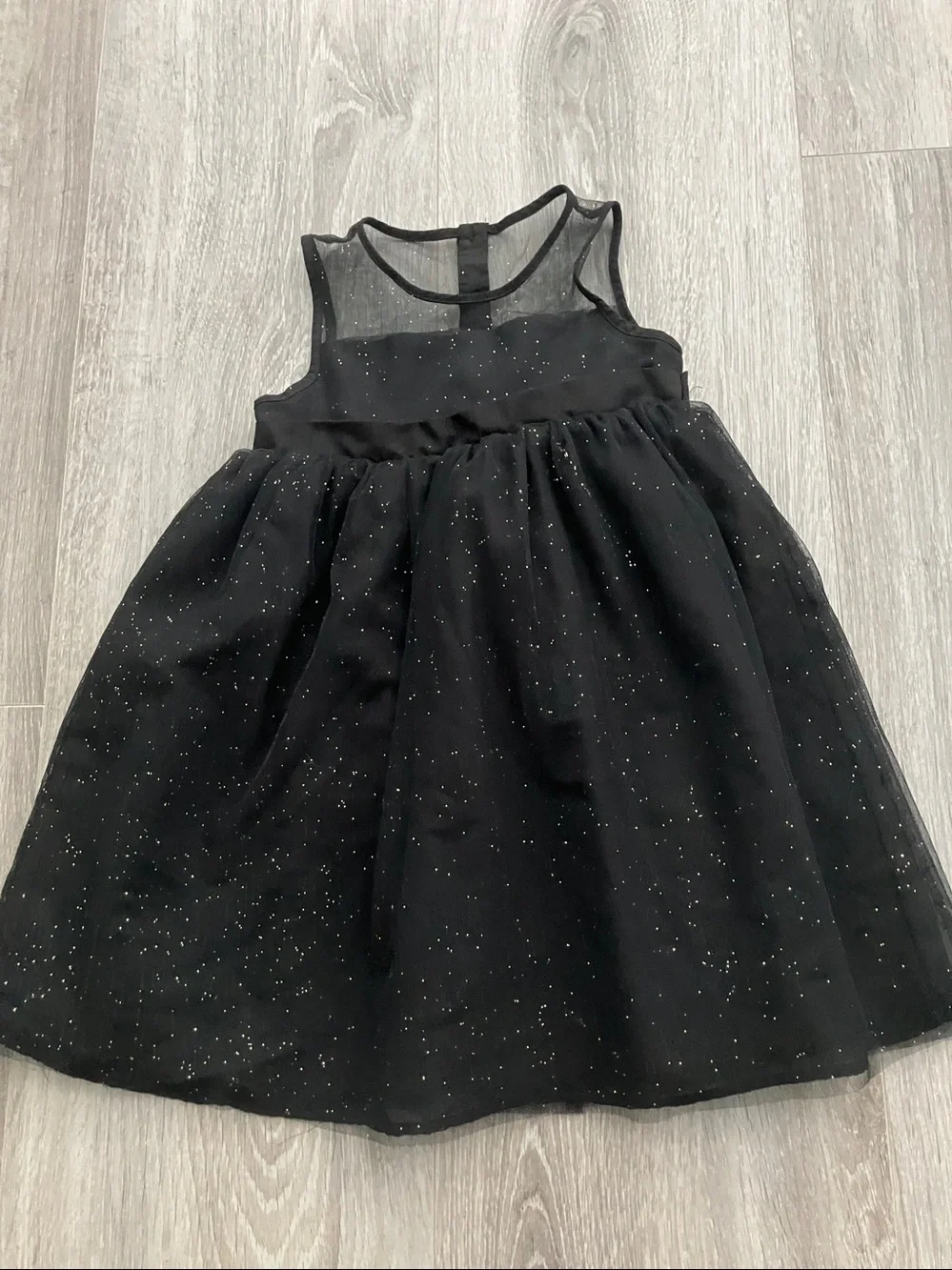SPECIAL EDITIONS toddler girls' special occasion tulle black party dress | 3T